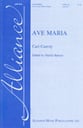 Ave Maria SATB choral sheet music cover